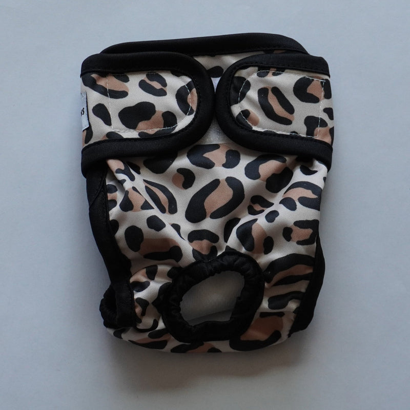 Leopard Female Doggy Diaper (2 Pack) - Dry Paws